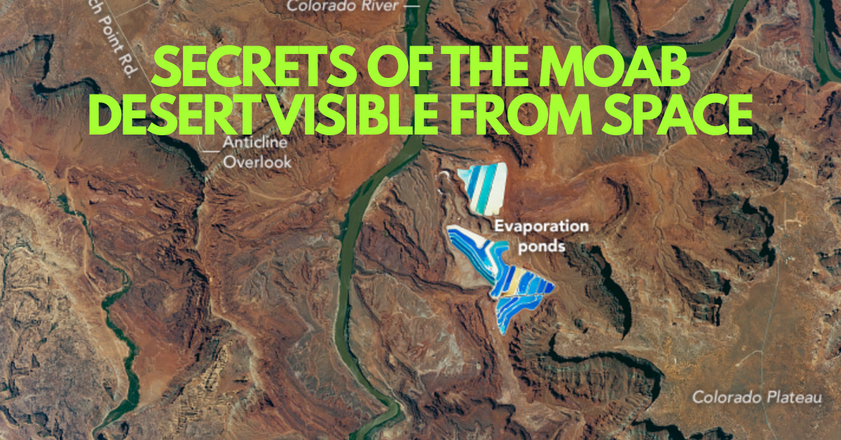 The Desert That Glows Blue: Moab’s Surreal Potash Ponds