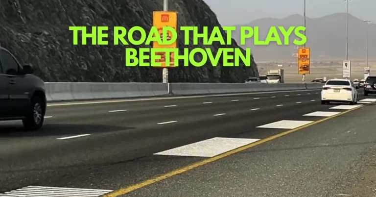 The Desert Highway That Plays Beethoven If You Drive the Right Speed