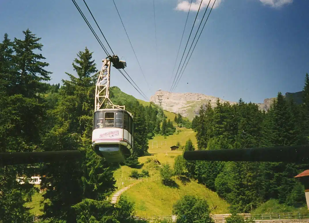 steepest cable car