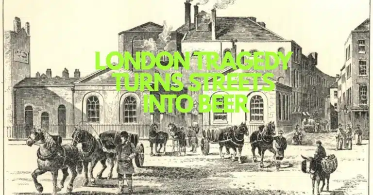 When a Wall of Beer Drowned London