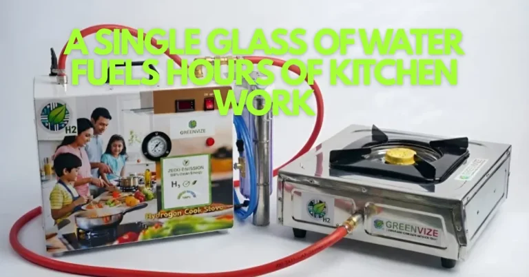 Cooking With Water: The Hydrogen Stove That Runs for Six Hours on 100ml